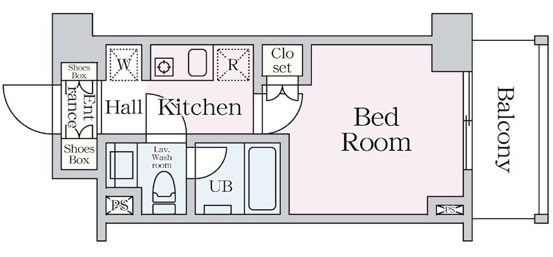 エスティメゾン中野 506号室 間取り
