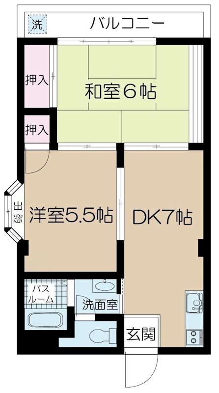 メゾンダイワ 301号室 間取り