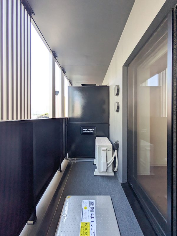 ZOOM信濃町 ベランダ