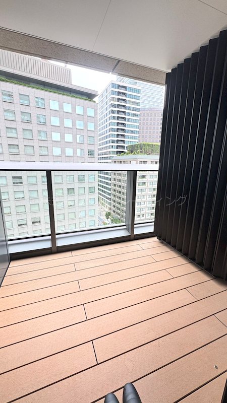 麻布台ﾋﾙｽﾞﾚｼﾞﾃﾞﾝｽB ベランダ