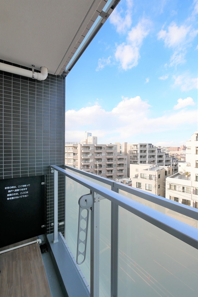プレミアムキューブ上野毛♯mo ベランダ