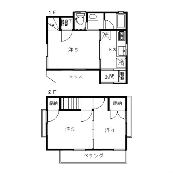 和田2346貸家 間取り