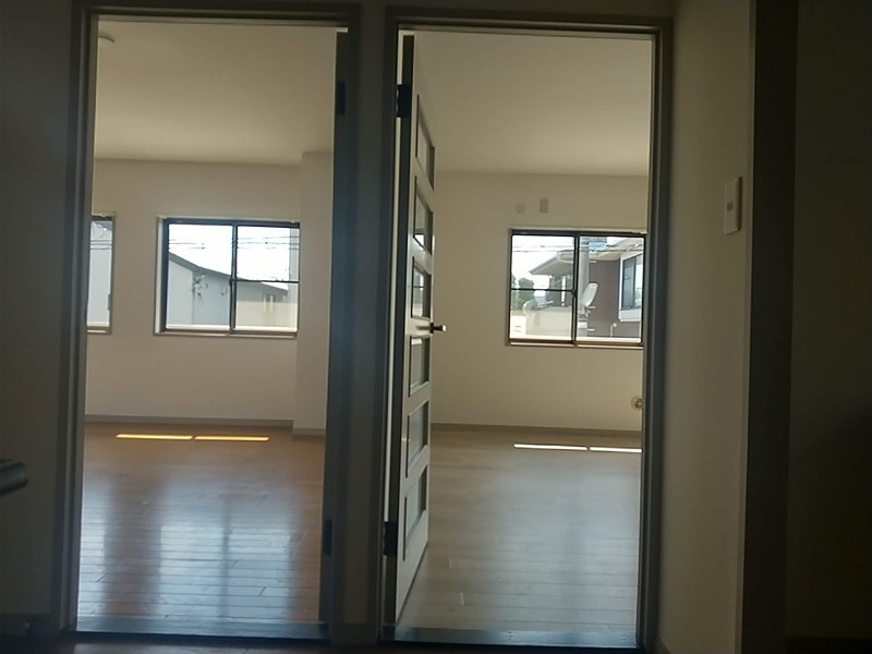 パールハイツ 玄関