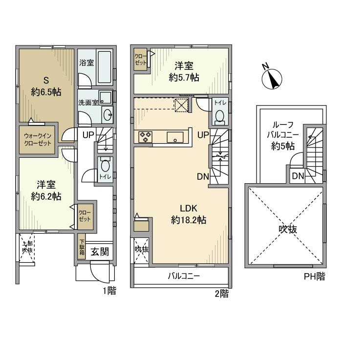 深沢戸建 間取り