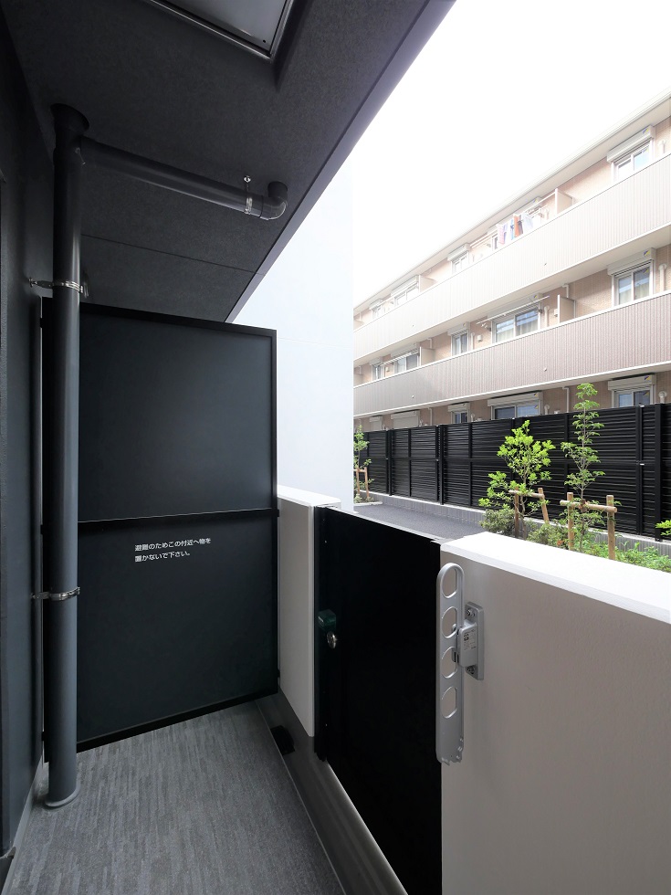 レジデンス東中野ガーデン ベランダ