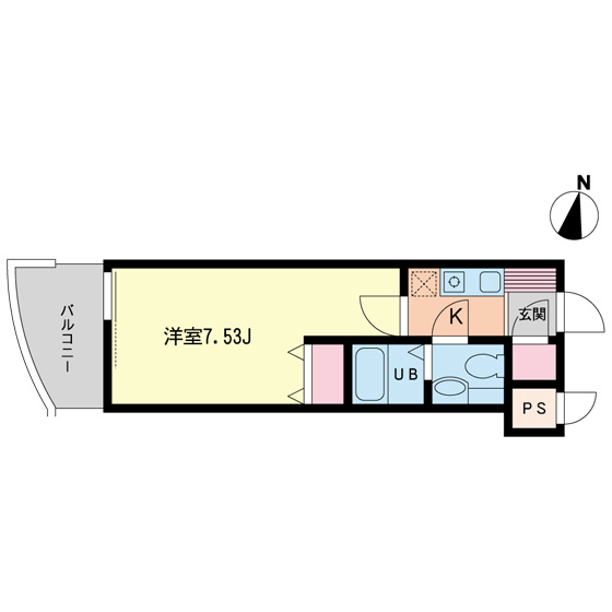 ベレール目黒 間取り図