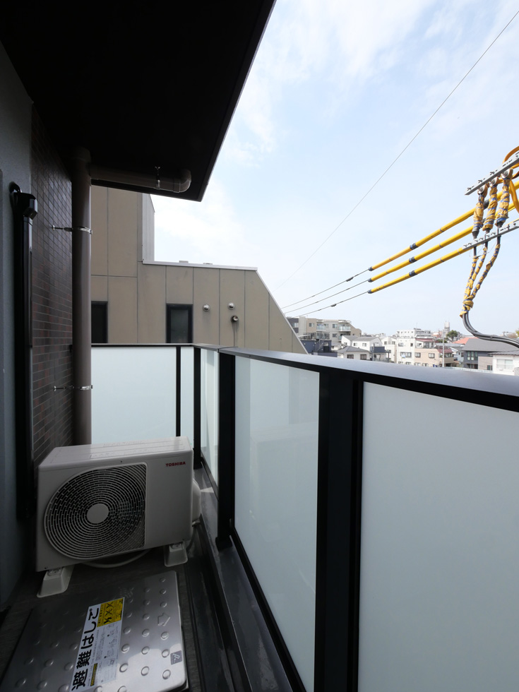 中野新井薬師レジデンス ベランダ