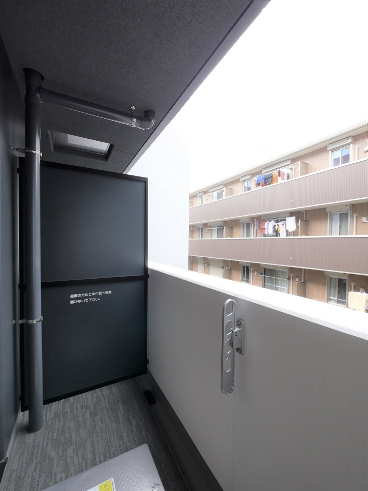 レジデンス東中野ガーデン ベランダ