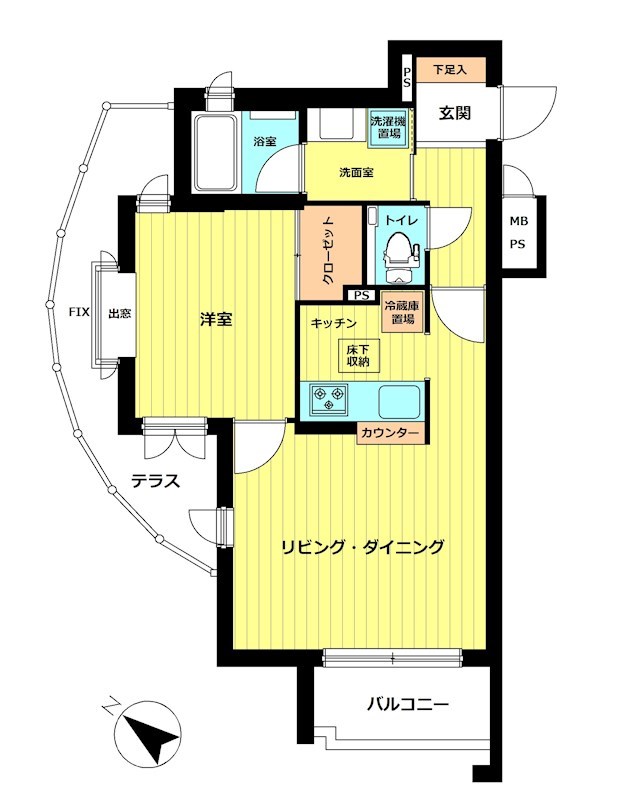 プレシャスヒル大崎 間取り図