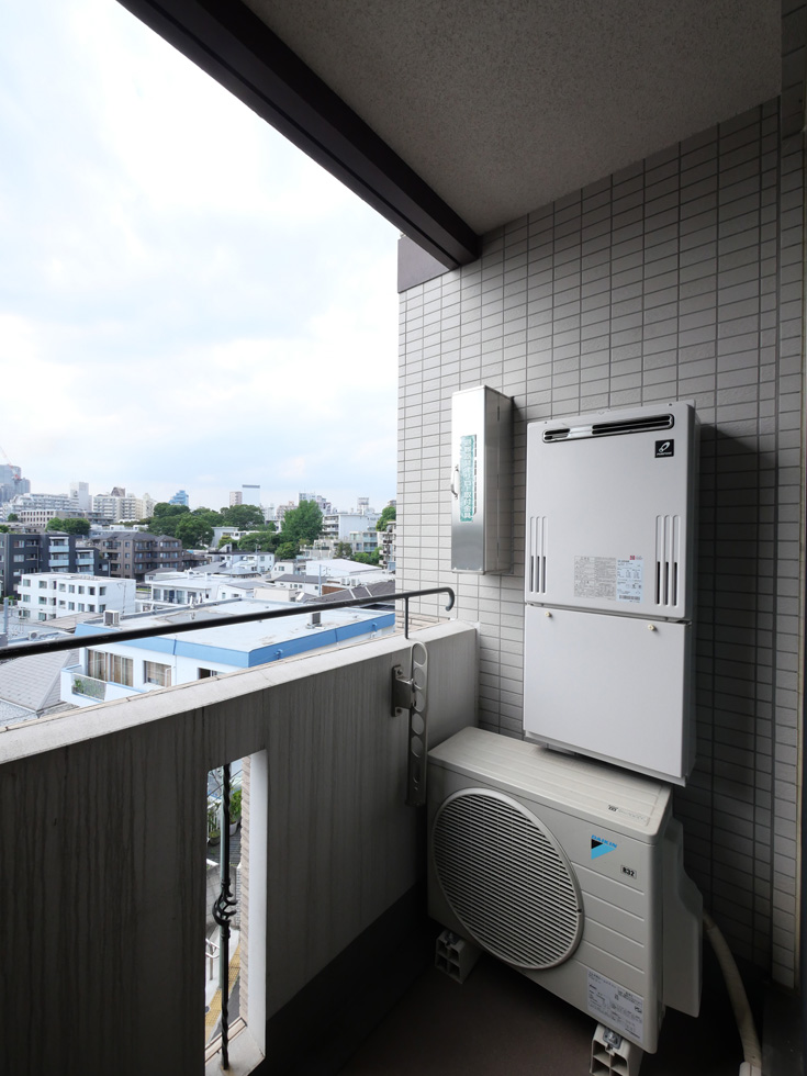 スペリオール白金台 ベランダ