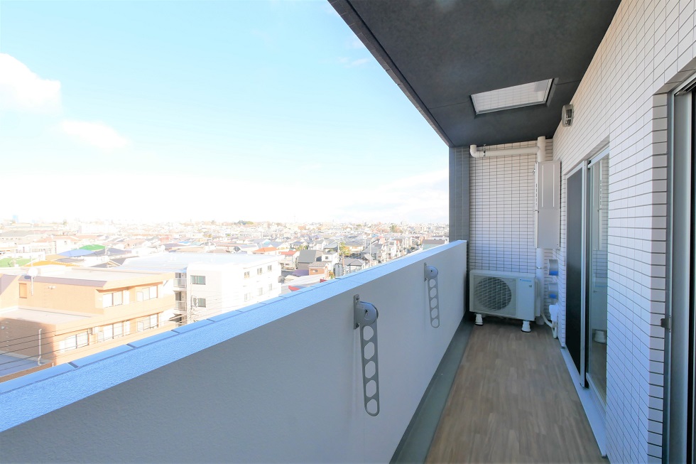 プレミアムキューブ上野毛♯mo ベランダ