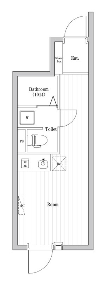 ハーモニーグラシア世田谷代田 間取り図