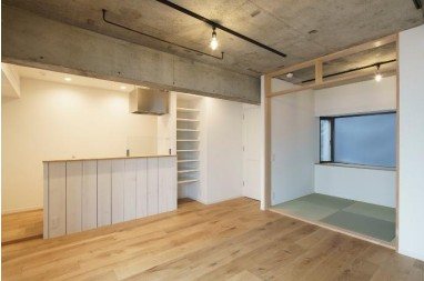 西小山アパートメント リビング