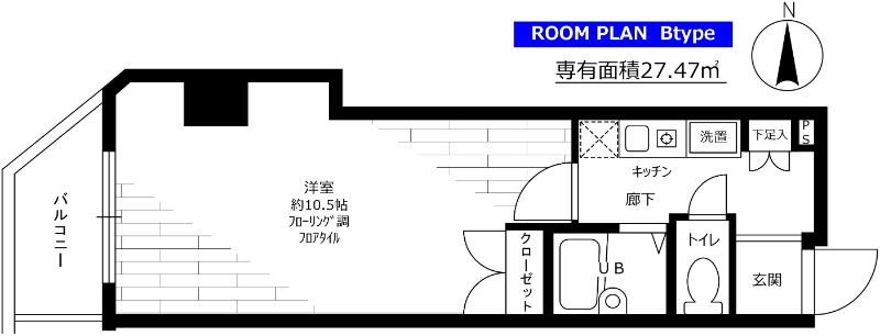 ステージファースト代々木 間取り図