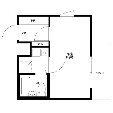 三和マンション３号館 間取り図