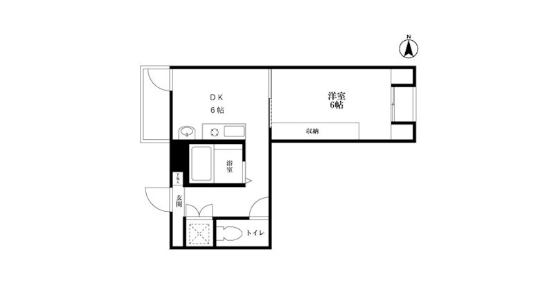 K2フラット 間取り図