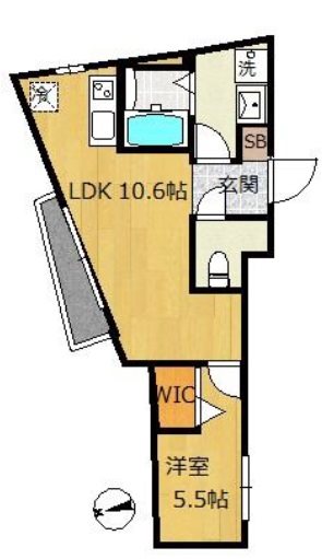中野レーベル 間取り図