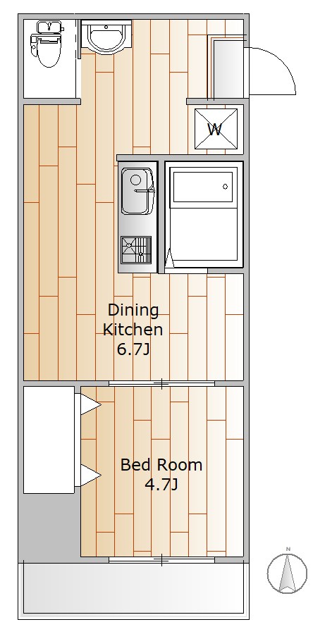 サンクレストＴ 間取り図