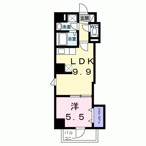 プラムツリー神楽坂 間取り図
