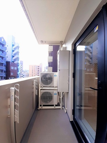 プラムツリー神楽坂 ベランダ