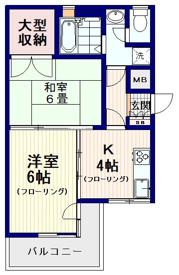 エランヴィタル新中野 間取り図