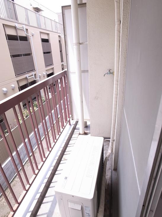 青南ハイツ ベランダ