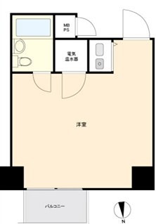 ダイネス壱番館渋谷 間取り図