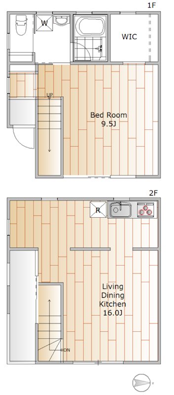 モーメンタム 間取り図