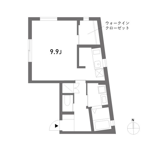 HOUSE　FUKUO 間取り図
