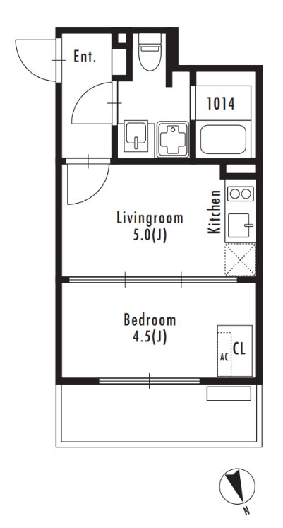GRAN PASEO市谷仲之町 間取り図