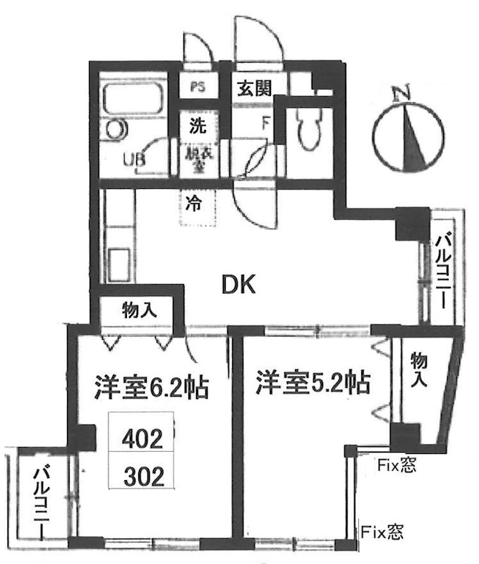 ベルグランデ  間取り図