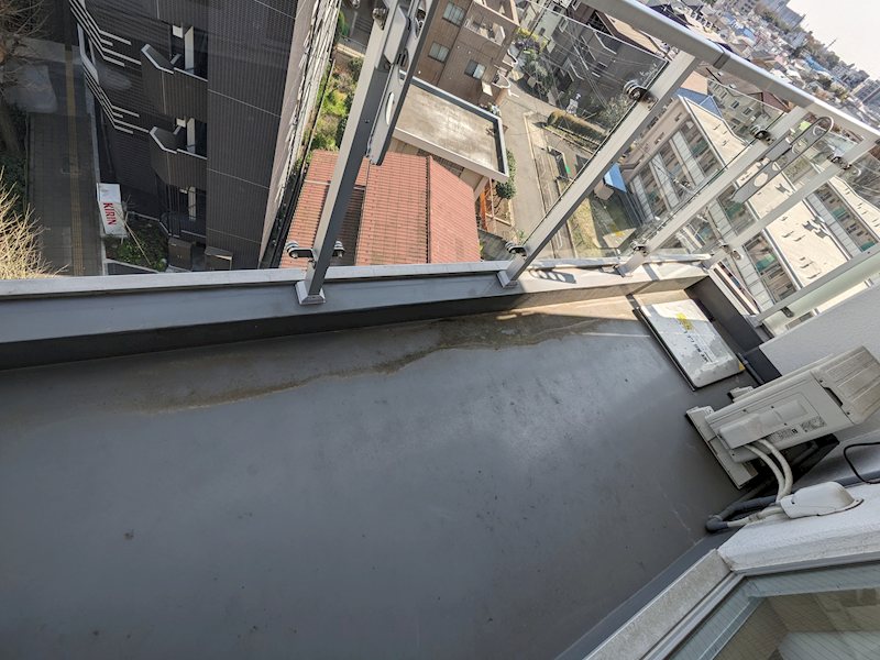 プラティーク桜新町 ベランダ