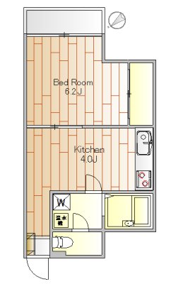 シャンテ三宿 間取り図