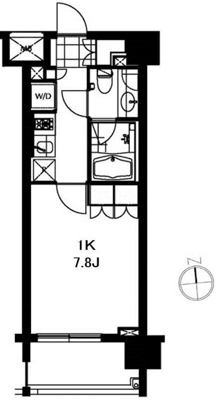 芝ウエスト 間取り図