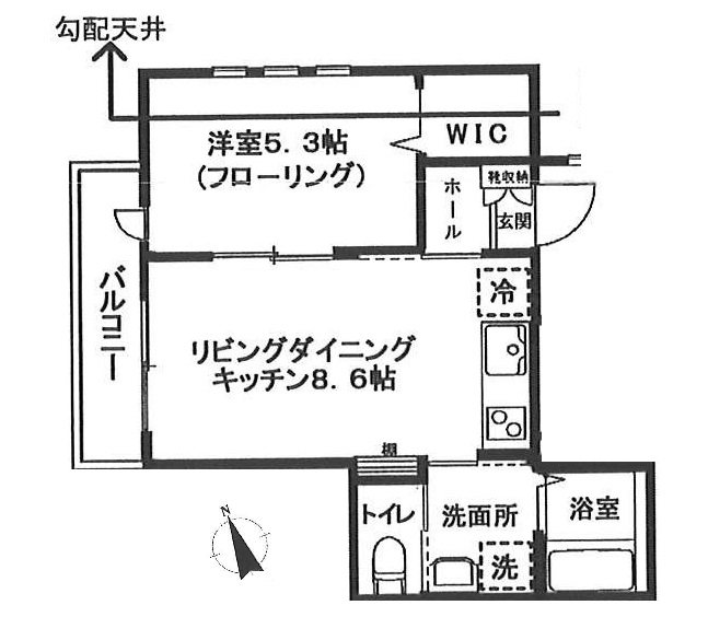 シーダウエスト  間取り図