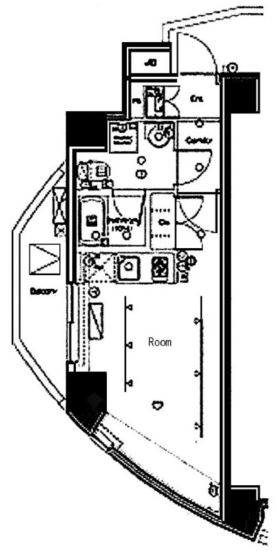グランドコンシェルジュ広尾 間取り図