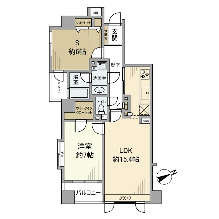 シティハイツ本郷 間取り図
