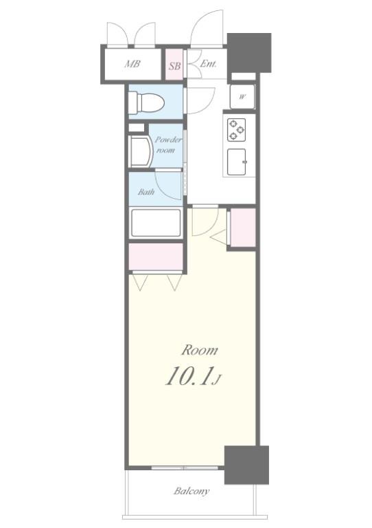 ROOTs Shinjuku Wakamatsucho(ルーツシンジュクワカマツチョウ) 間取り図