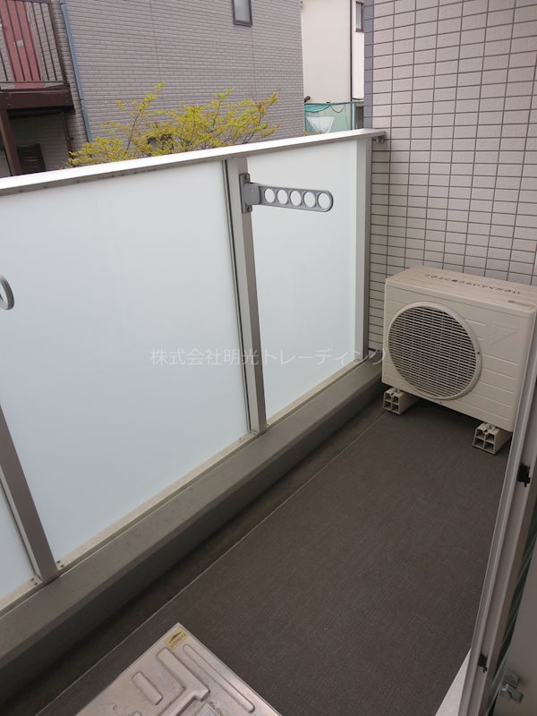 クオリア新宿余丁町 ベランダ