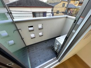 富久町5丁目貸家 ベランダ