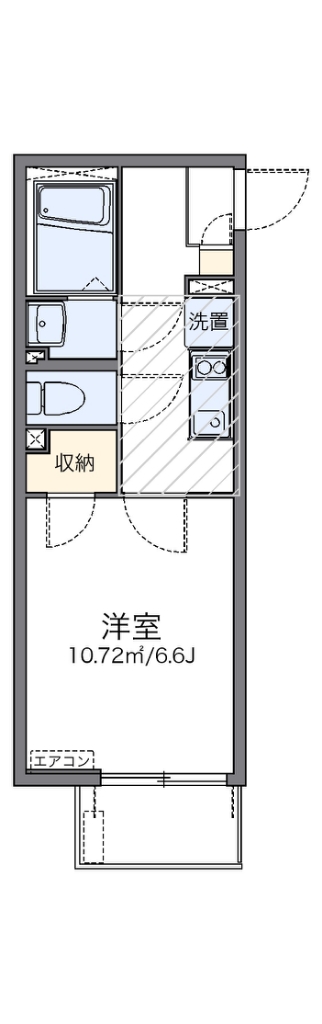 レオネクスト南新宿 間取り図