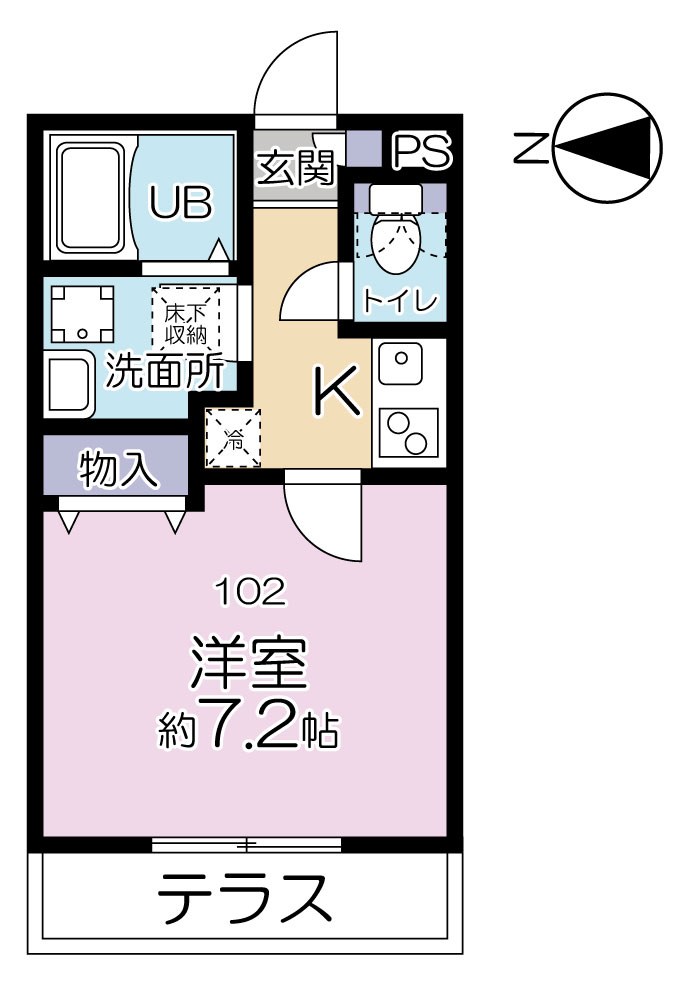 レスペデーザ目黒本町 間取り図