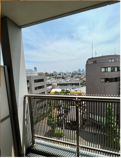 広尾ビューヒルズ ベランダ