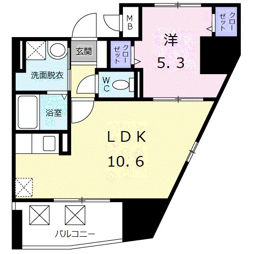 グランドルチェ　白山 間取り図