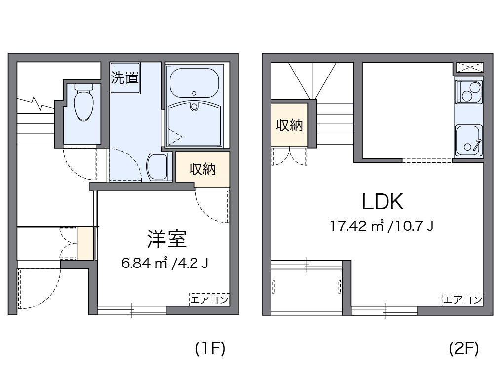 レオネクストエトワール要町 間取り図