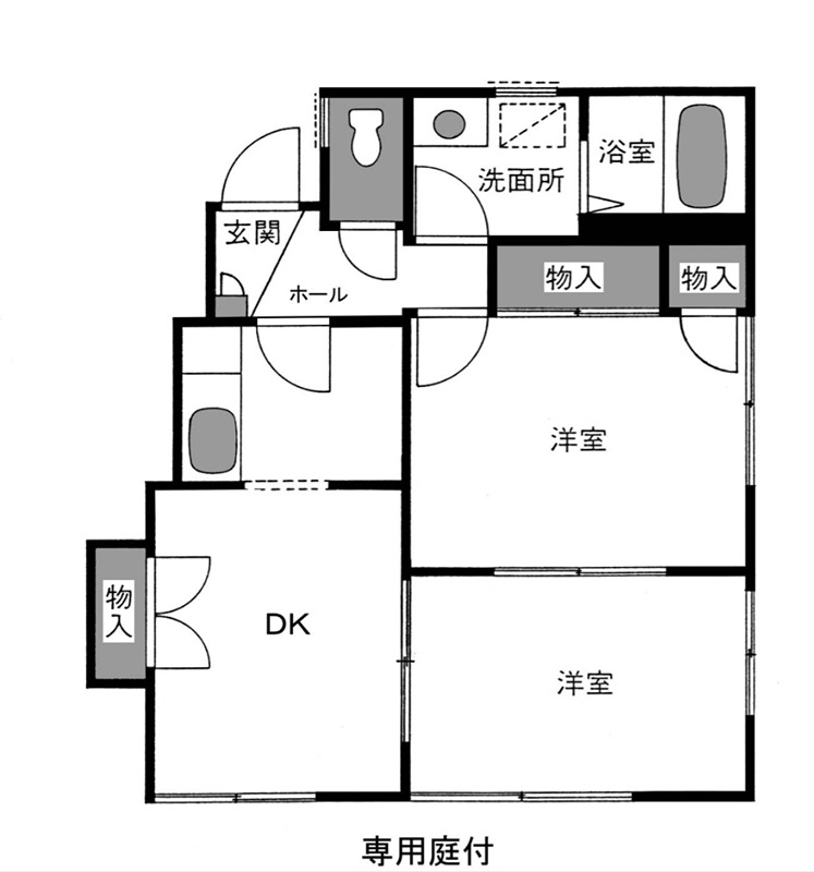 ベルメゾン 間取り図