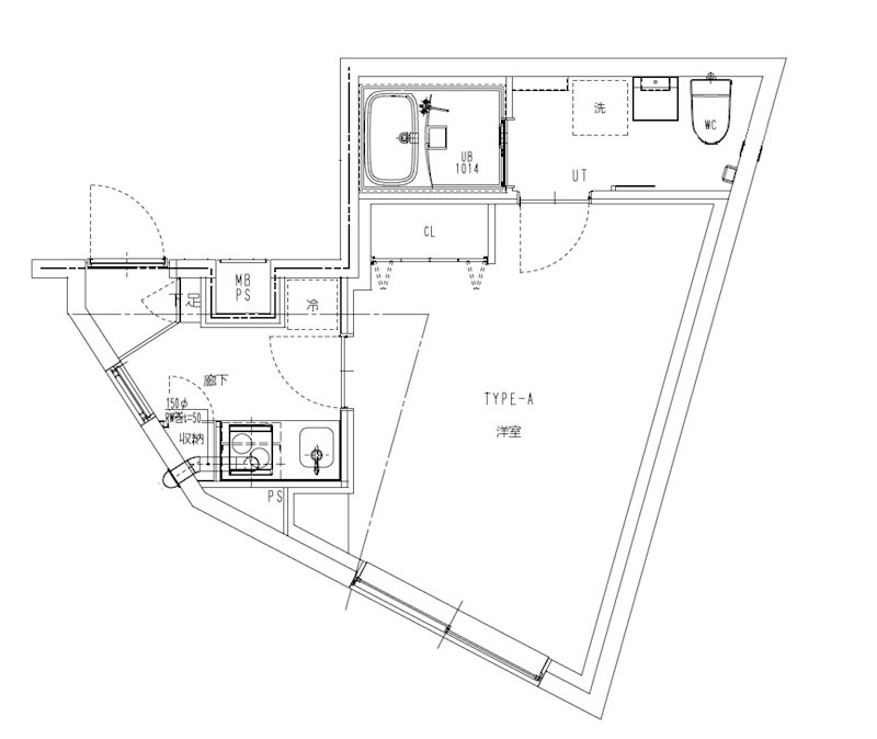マリエッタ池袋 間取り図