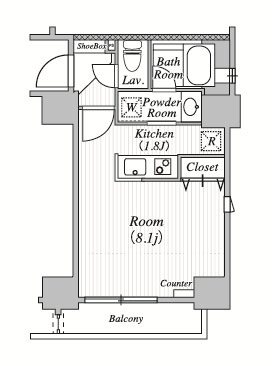 BlancCiel三田 間取り図