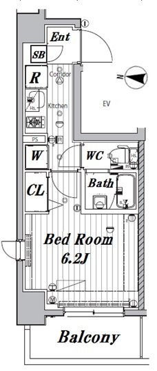 メイクスデザイン大森 間取り図