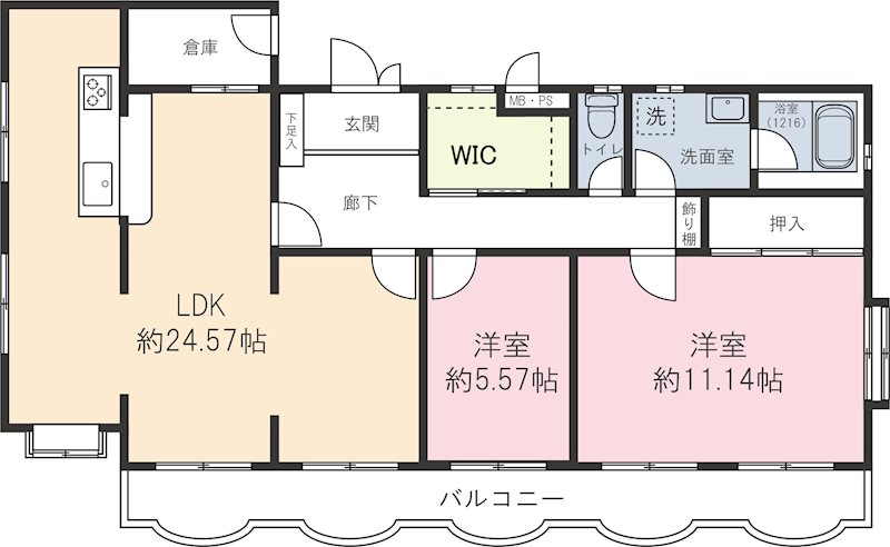 ザ・サウスタウン 間取り図